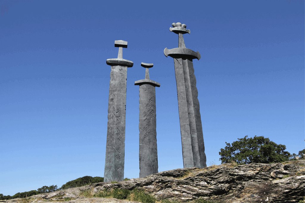 stone sword monument