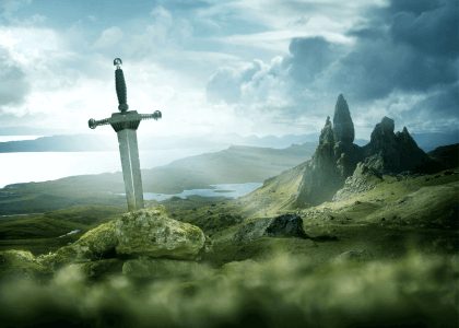 stone in sword