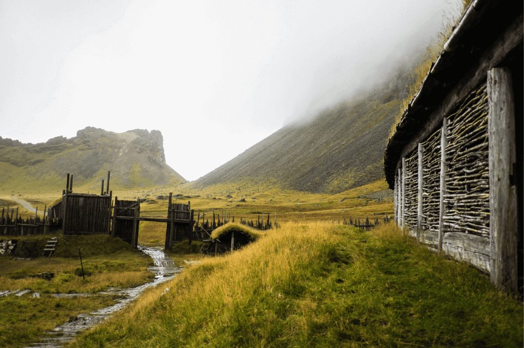 wooden viking fortifications