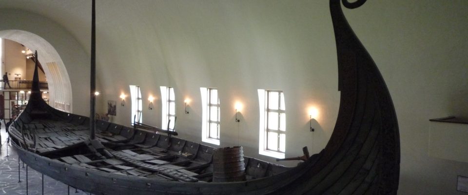 The Oseberg Ship reconstructed