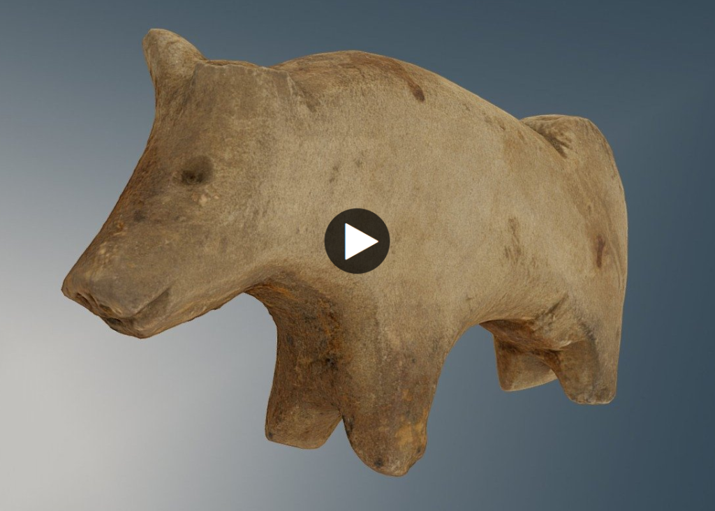 A toy pig,bear or dog by nikunorway on Sketchfab