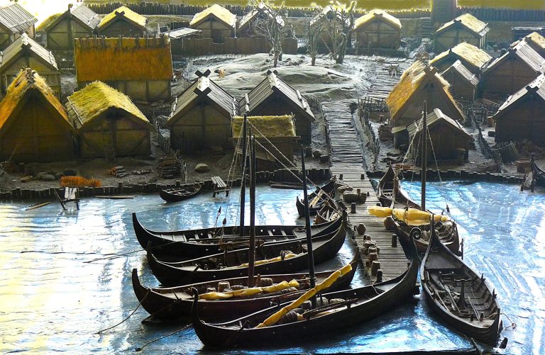 Model of Birka