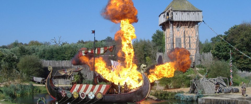 Puy du Fou's Viking show part of a larger history rich theme park.