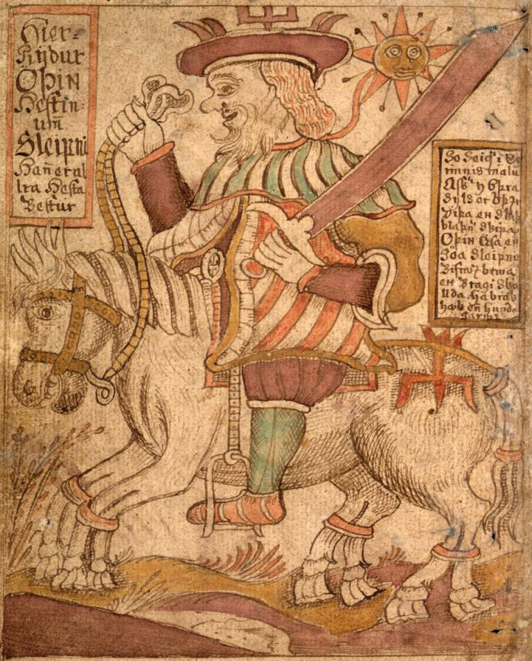 Odin on Sleipnir