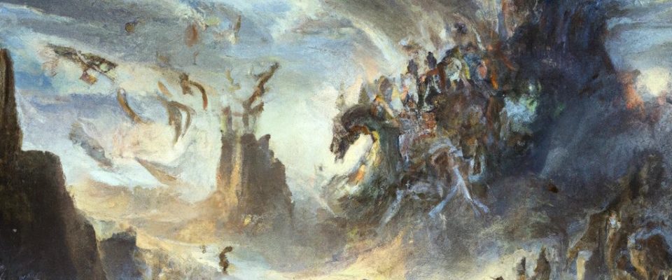 Aesir battle Jötnar