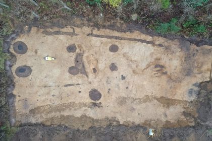 Hune longhouse footprint