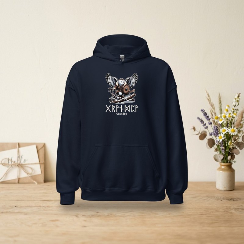 Grandpa, in runes: Hoodie