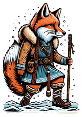 Leif Foxson from the Alaska Viking Menagerie