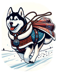 Trail Thane from the Alaska Viking Menagerie