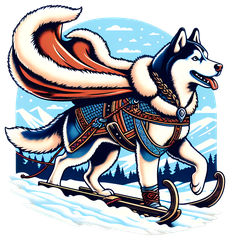 Who's Mushing Who? from the Alaska Viking Menagerie